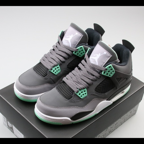 nike air jordan 4 retro green glow